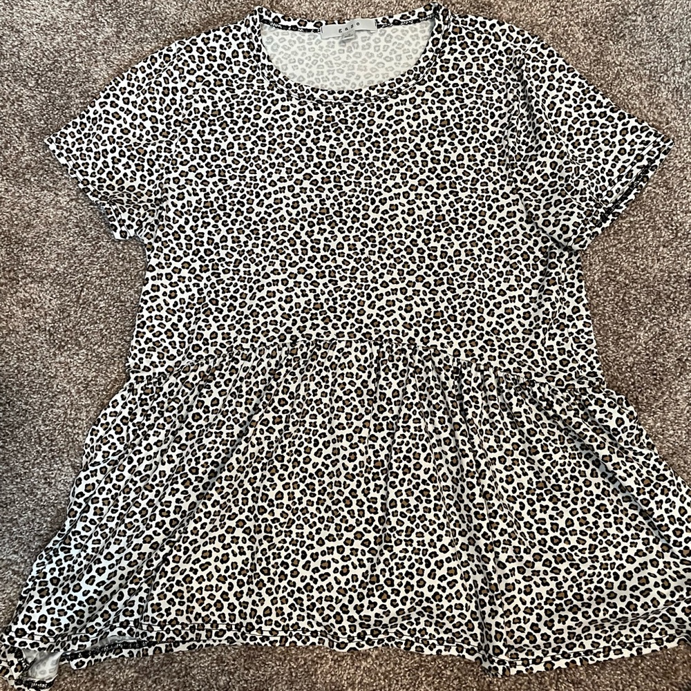 Leopard Tee